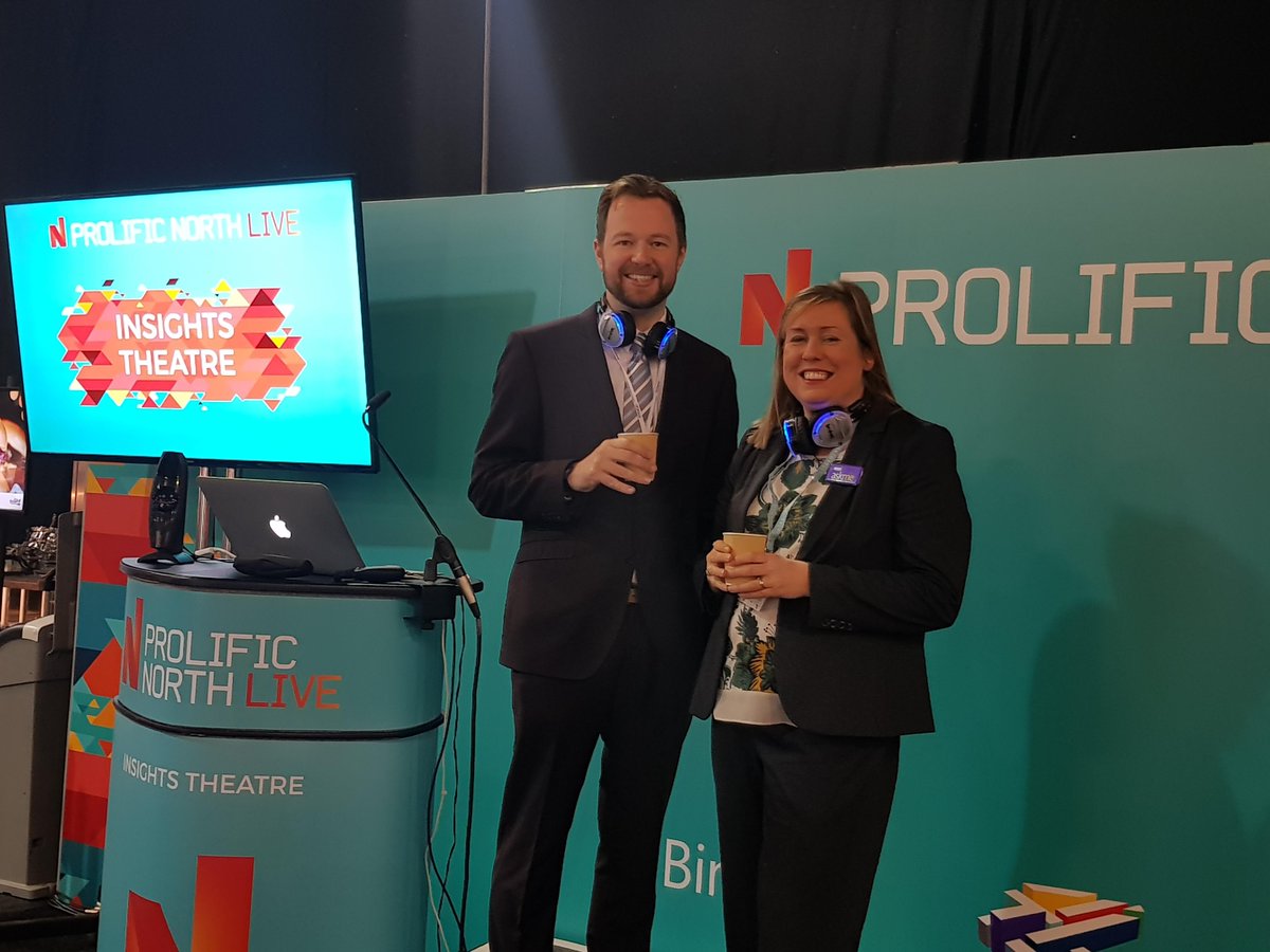 MGTManchester's tweet photo. It was great to speak to so many interesting businesses at @ProlificLive  - thank you to all who braved the cold and snow! #ProlificNorth  MGT is open all year for you to hire marketing and social media interns. No fees, no commission just expert friendly advice. #hire #talent# https://t.co/FxJN3rfBi4