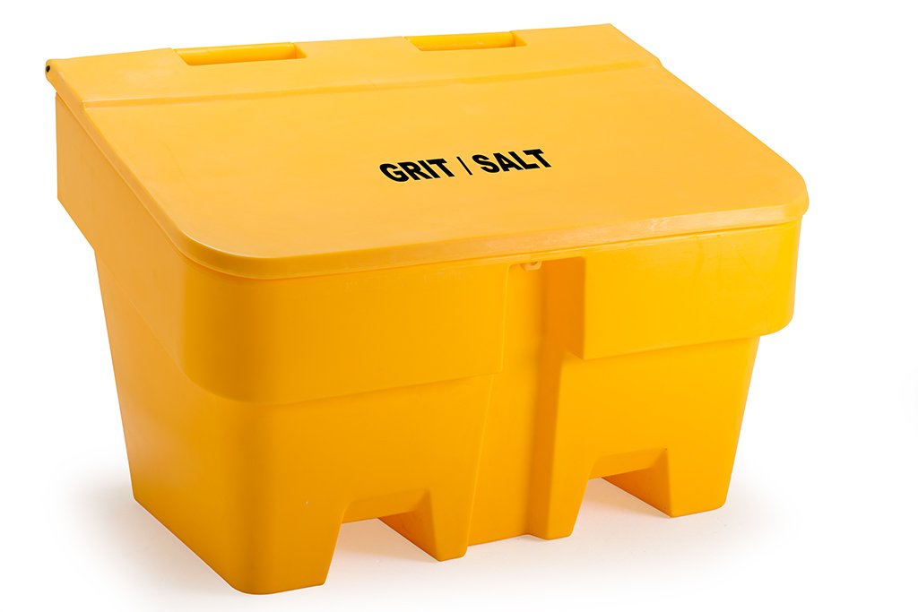 SupertuffEurope's tweet photo. @SupertuffEurope 
The SuperTuff Grit Bin, tackling the #BeastFromTheEast 
200 Litre and 350 Litre models available from stock! #gritting #Gritters #gritbins https://t.co/0Kb9TsOwrS