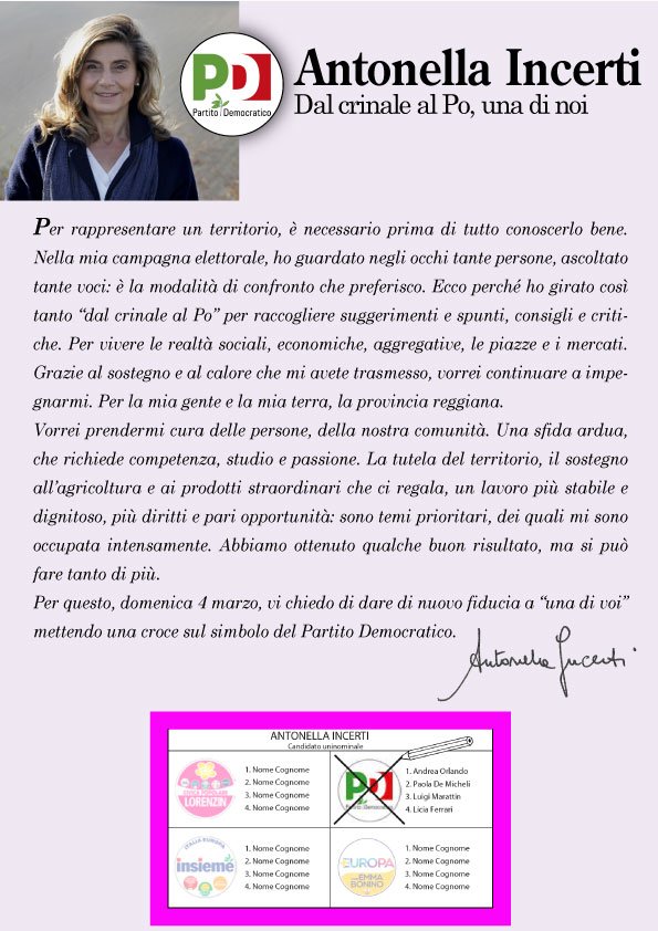 antoincerti's tweet photo. Si vota domenica 4 marzo, dalle 7 alle 23.
#dalcrinalealPo #unadinoi #4marzo #elezioni2018 #votaPD https://t.co/yKENy7y8By