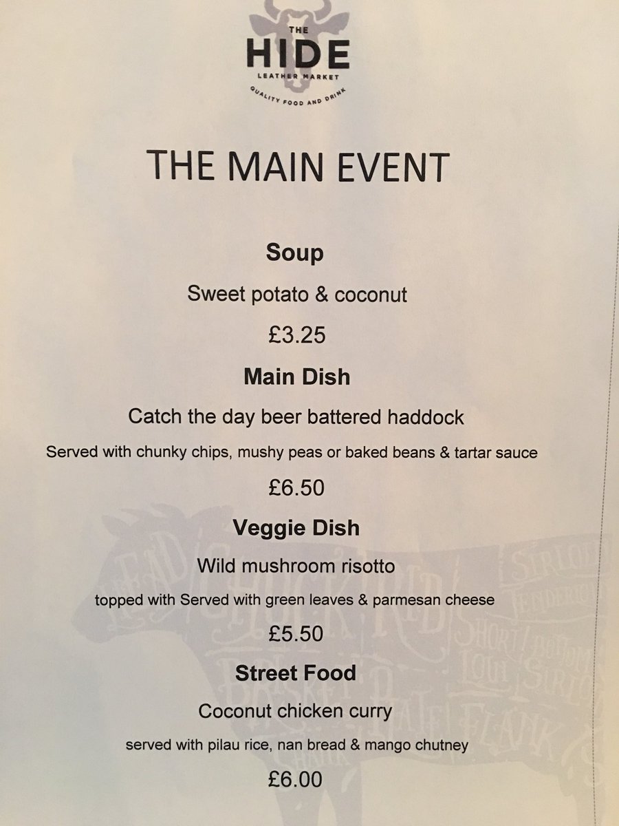 SkinnersCafeWS's tweet photo. #Happy Friday! Menu for today @VacherinLondon @WSLeathermarket https://t.co/ZIGiuaRTZ5