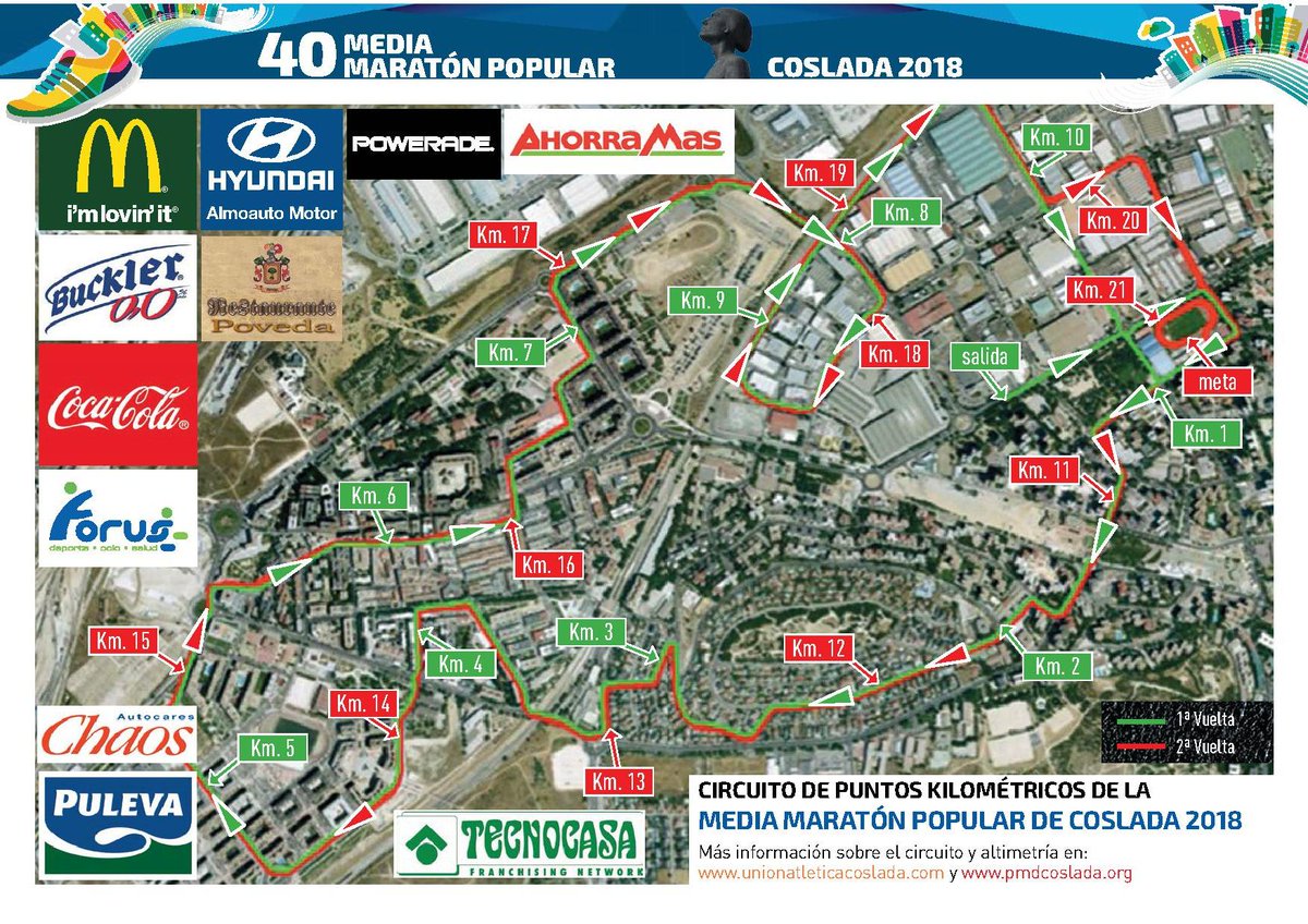 Ayto_Coslada's tweet photo. DEPORTE | Revista oficial de la 40 Media Maratón Popular y 5ª Doble Legua de #Coslada. 
1⃣8⃣ de marzo a partir de las 10 hs. 
Inscripciones on line 👉🏼 https://t.co/tpTL0cUhu6
▶️▶️ https://t.co/sMa49y05c3 https://t.co/w3VhgeGAEt