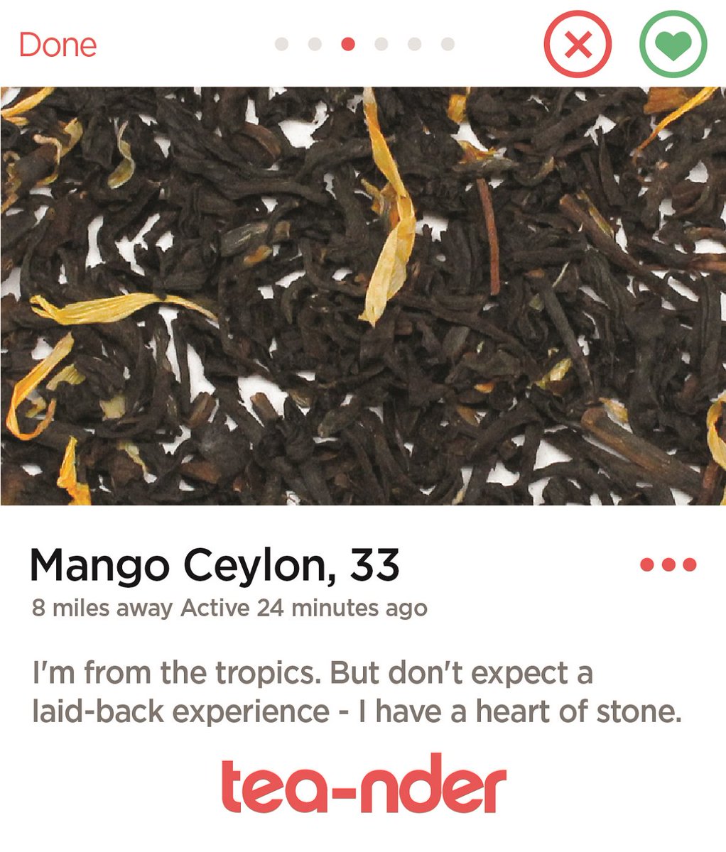 1369coffeehouse's tweet photo. Go on. Swipe Right on today's $1 tea! #1369coffeehouse #memtea #teamonth #mangoceylon #CambMA https://t.co/X3AlebJnuM
