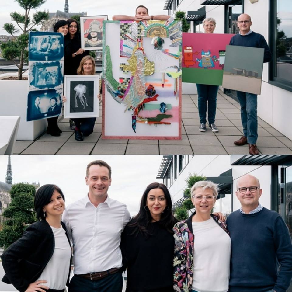 LinventaireHDF's tweet photo. Des salariés de la @CEHDF affichent leur goût pour l'art ! Depuis 6 ans, avec leurs 350 collègues, ils ont côtoyé 650 œuvres d'art de l'inventaire, exposées dans les bureaux du groupe. Avec l'exposition "Regards de collaborateurs", ils vous partagent leurs coups de cœur ! https://t.co/jKxcAt6wb7