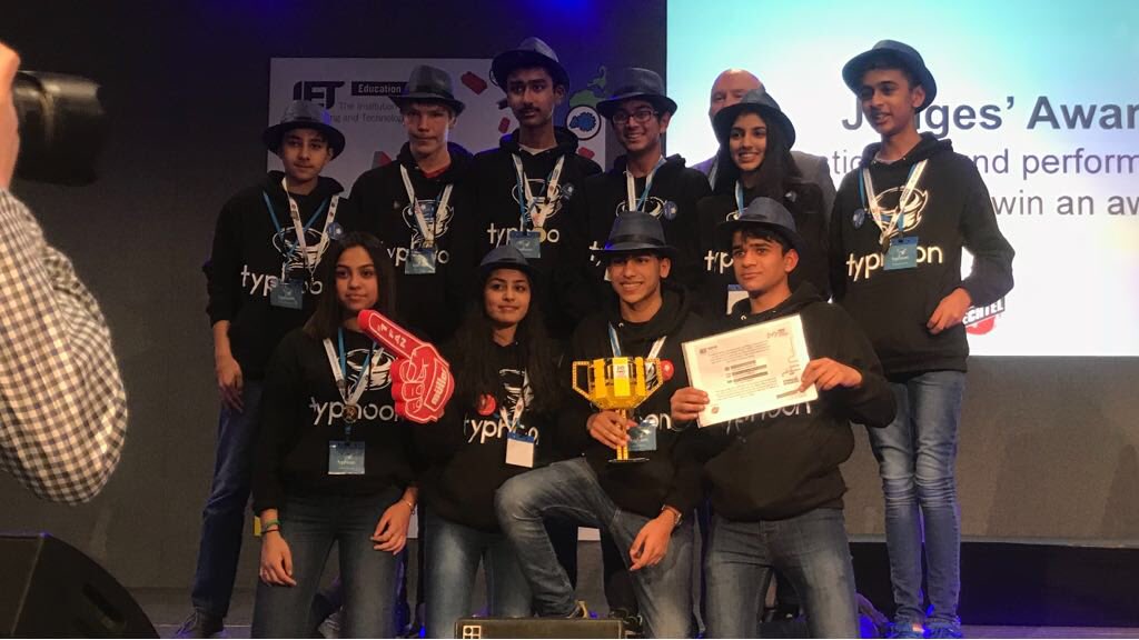 teamtyphoonfll's tweet photo. After being nominated for the judges award by @FLLUK at the #FLLUK and Ireland Final, the team is proud to be nominated for the Global Innovation Award for their project - a water filter called HUSK! #FLL #First #FIRSTLEGOLeague You can find out more at https://t.co/BlWKdhUOIH https://t.co/Ydpv5qvfcp