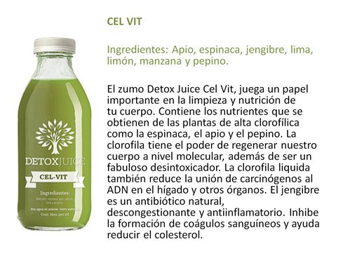 Prueba nuestros sabrosos zumos del Plan de Dieta Detox Juice Bcn.

detoxjuicebcn.com
#Dieta #DetoxJuiceBcn #VidaSana #ZumosNaturales #DetoxJuiceBcn