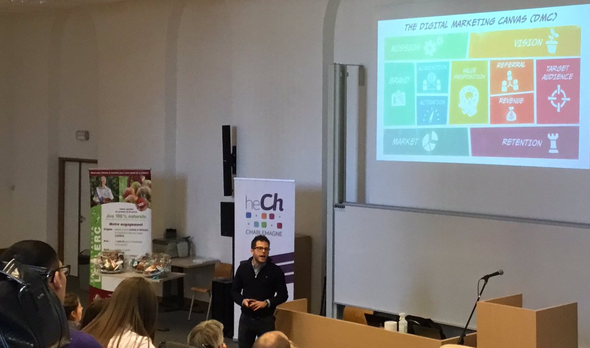 « The greatest education in the world is watching the masters at work »Un tout grand merci à Jeremy Corman pour son intervention brillante des plus inspirantes pour les étudiants du bloc 3 en Management du tourisme et des loisirs <a href="/JeremC/">Jeremy Corman</a> #digitalstrategist #DMC <a href="/CafeNumerique/">Cafe Numerique</a>