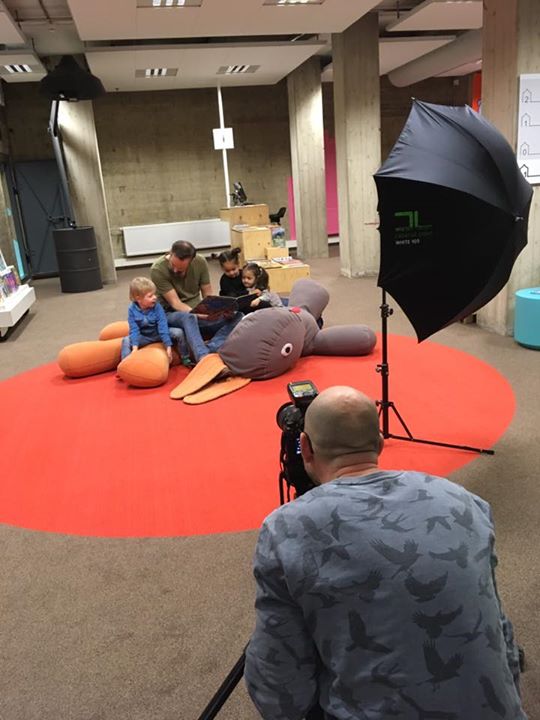 Vandaag worden er foto's gemaakt bij Stadkamer! Het eindresultaat zie je binnenkort in onze folders, op de website en in ons maandprogramma.