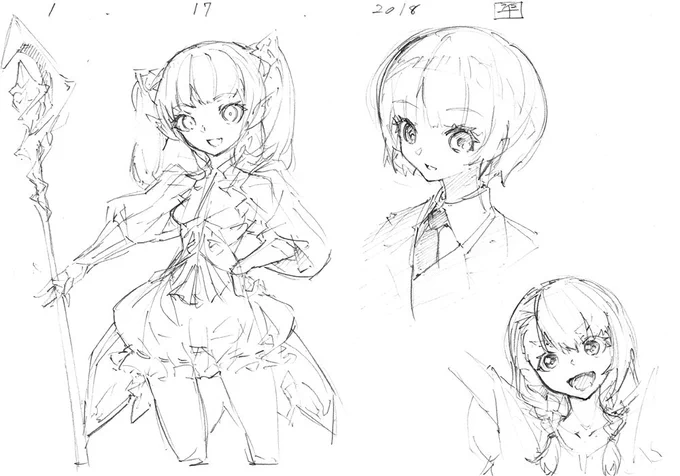 落描き詰め合わせ
#sketch #doodle #落書き 