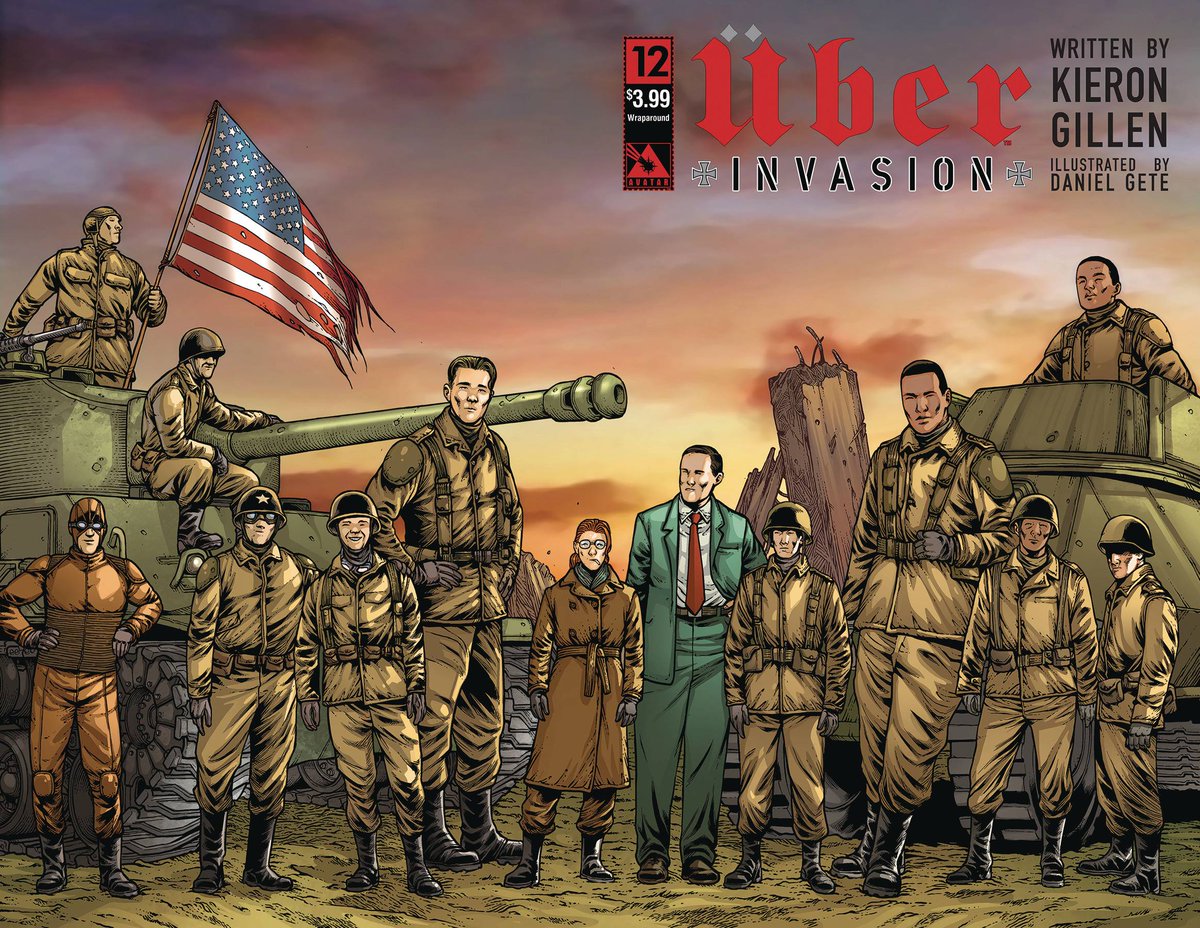 TheBigBang_'s tweet photo. *regular tweet to remind you that UBER is the best @kierongillen series that you're not reading and you really should get on that*
#DanielGete wraparound cover to next week's UBER INVASION #12 https://t.co/Y9W00wVTOd