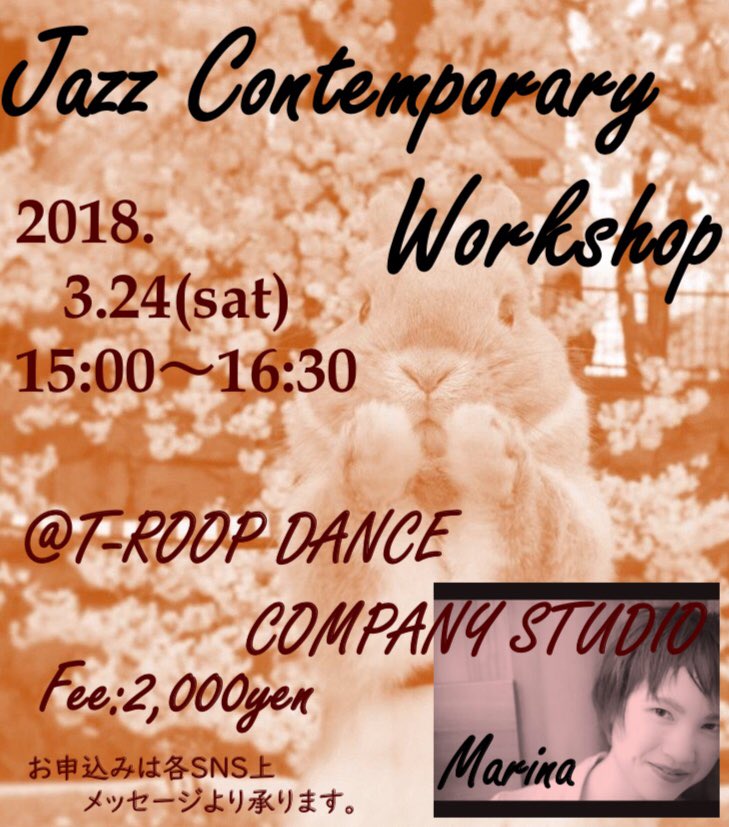 marina_oshimi's tweet photo. 【Jazz Contemporary WS】
新体操、創作ダンス、バレエ出身の方おすすめ！
もちろん他のジャンルでも！
.
#管理栄養士 の話、
#社会人ダンサー の話、
#身体の作りオタク の話、
色々混ぜながら進めたいと思ってます！ https://t.co/vEJCsh4d4N