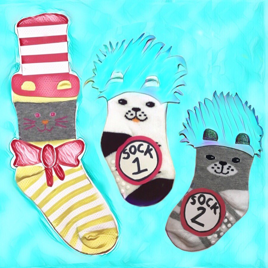 JefferiesSocks's tweet photo. Happy Birthday Dr. Seuss! "Today you are you. That is truer than true. There is no one alive who is you-er than you." #drsuess #jefferiessocks https://t.co/moz01kPX9p