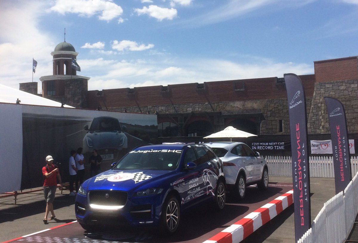 driversseat321's tweet photo. Weโre at the Cape Town Motor Show where the #Jaguar and #LandRover active stand is proving popular and has the new #velar and #Epace on show #twoiconstour #ctms https://t.co/4TvwpYZwmY