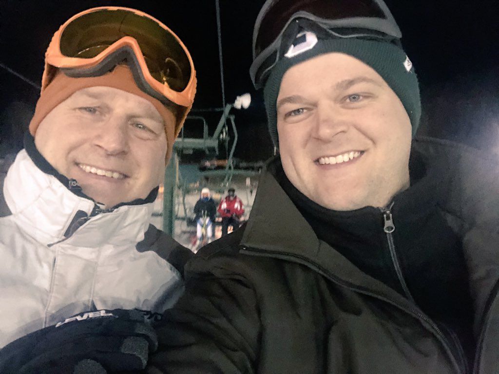 randytaylor82's tweet photo. Enjoyed a great time skiing with one of my heroes @DrJonMJenkins last night at #teenspec18. I appreciate the impact he has made in my life through the years. https://t.co/Iv0xQTBe4Z