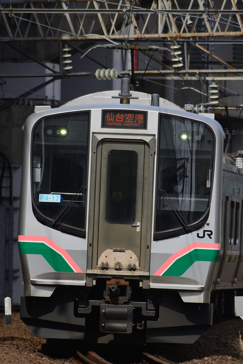 2018.03.02 仙台空港アクセス線 E721系1000番代 代走(P4-17) 1320M