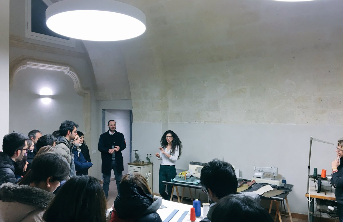 ocalao's tweet photo. Meet-up con Luca Iacovone e Stefania Dubla de @SicomoroMatera uno dei project leaders della scena creativa lucana per #Matera2019 〰️〰️ #buildup2019 #cooperativasociale #innovazione #integrazione https://t.co/X3bEIWhwRm