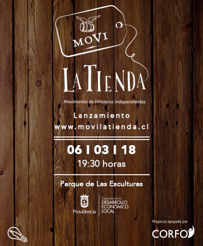 👉🏼 Y llegó el día!!! Este martes 06 de marzo lanzaremos nuestro sitio #MOVILaTienda, desde donde podrás encontrar más de 120 vinos de las 36 bodegas de <a href="/movichile/">MoVI Chile</a>. Te esperamos en #ModoPicnic No faltes! #MOVIATuCasa . Agradecemos el apoyo de <a href="/Corfo/">Corfo</a> <a href="/Muni_provi/">Muniprovi</a> y <a href="/EligeVidrio/">Elige Vidrio</a>