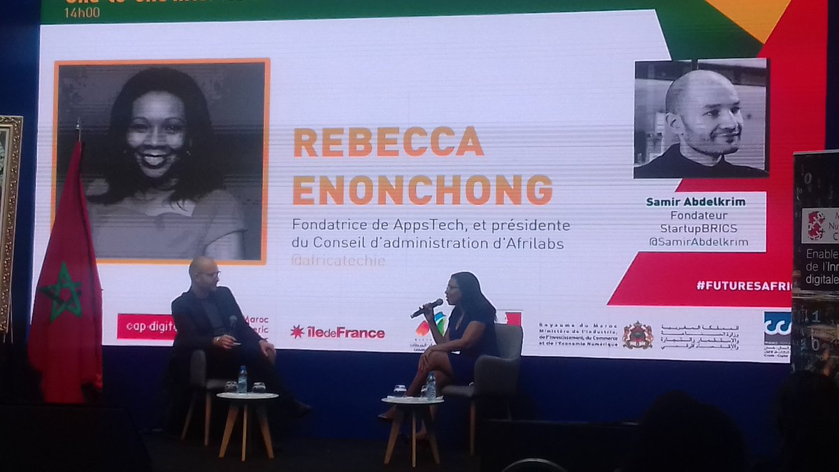 chloennx's tweet photo. Rebecca Enonchong on her entrepreneurial journey back to her native #Cameroun and the creation of one of the first #techhub on the continent #activspace @africatechie #FuturesAfrica https://t.co/GfkThEM6DM