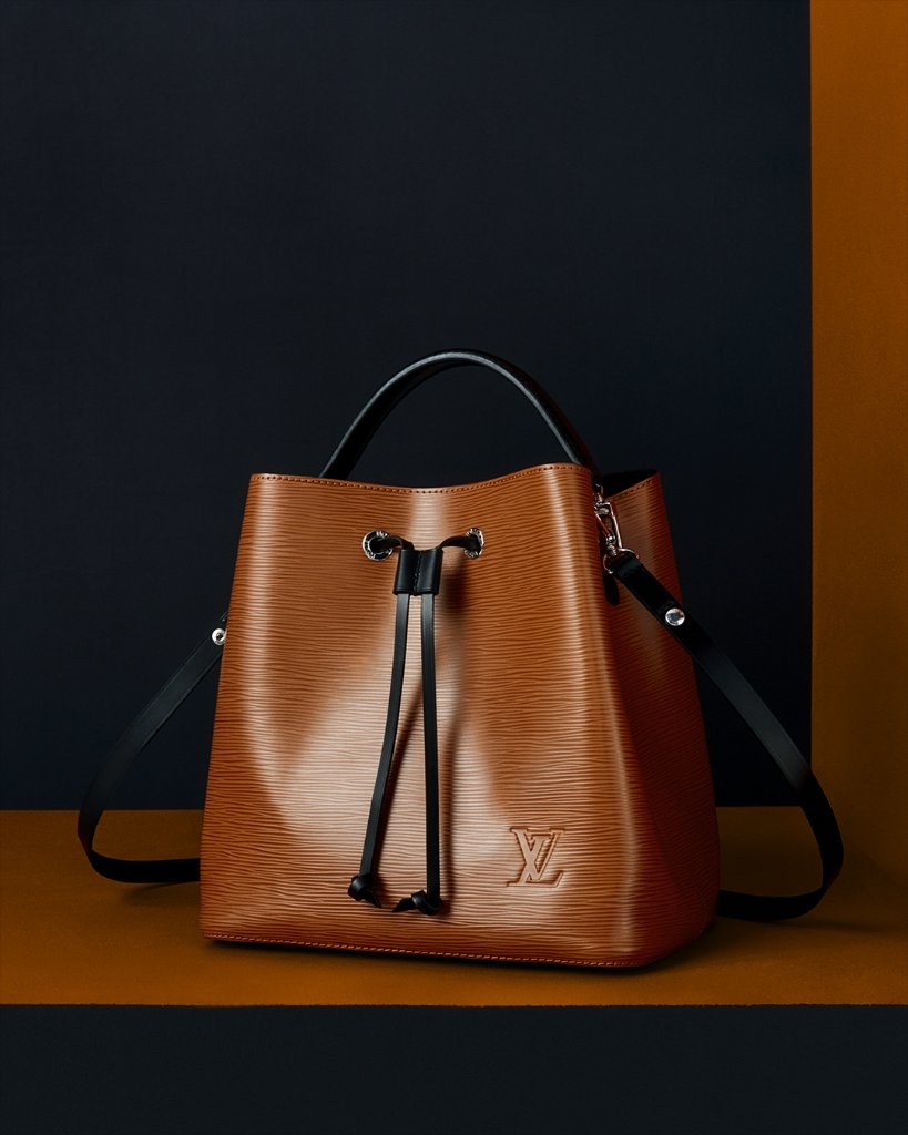 LOUIS VUITTON Orange Epi Leather Neo Noe Bucket Bag - The Purse Ladies