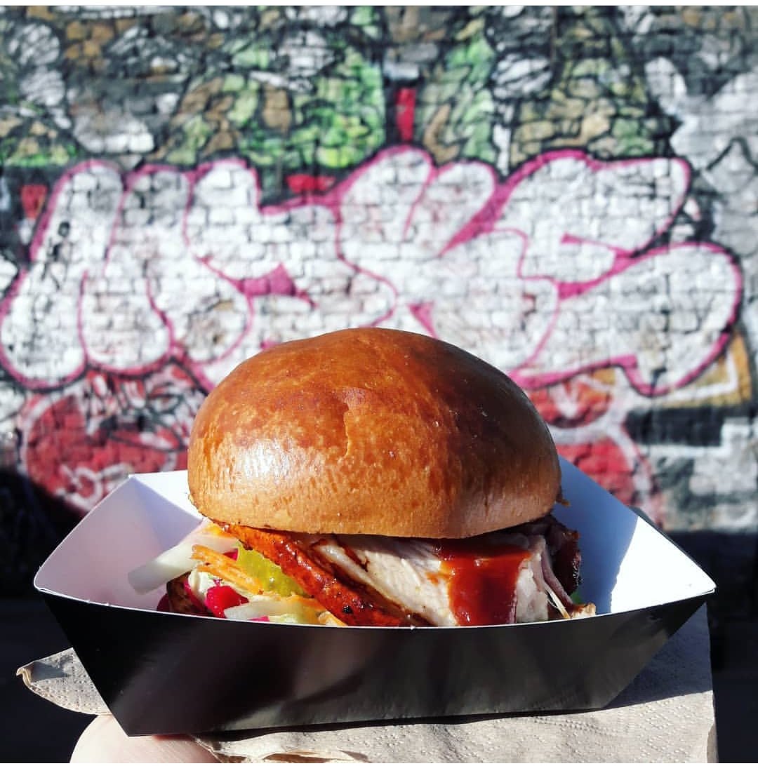 Can't beat a Posh Pork Bap!

#pork #streetfood #roast #bricklane #london #foodie #foodblogger #londoncheapeats #cheapeats #foodblogger #londonfoodblogger #foodie #foodies #londonfoodie
