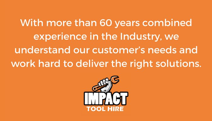 ImpactToolHire's tweet photo. We’re experienced, professional and passionate about what we do. We’ve been the customers and we put the needs of the customer first. We have learnt a lot through our combined 60 years experience. Learn more about us and what we do here: https://t.co/G6L3rnJhLv https://t.co/V8rKftj1vf