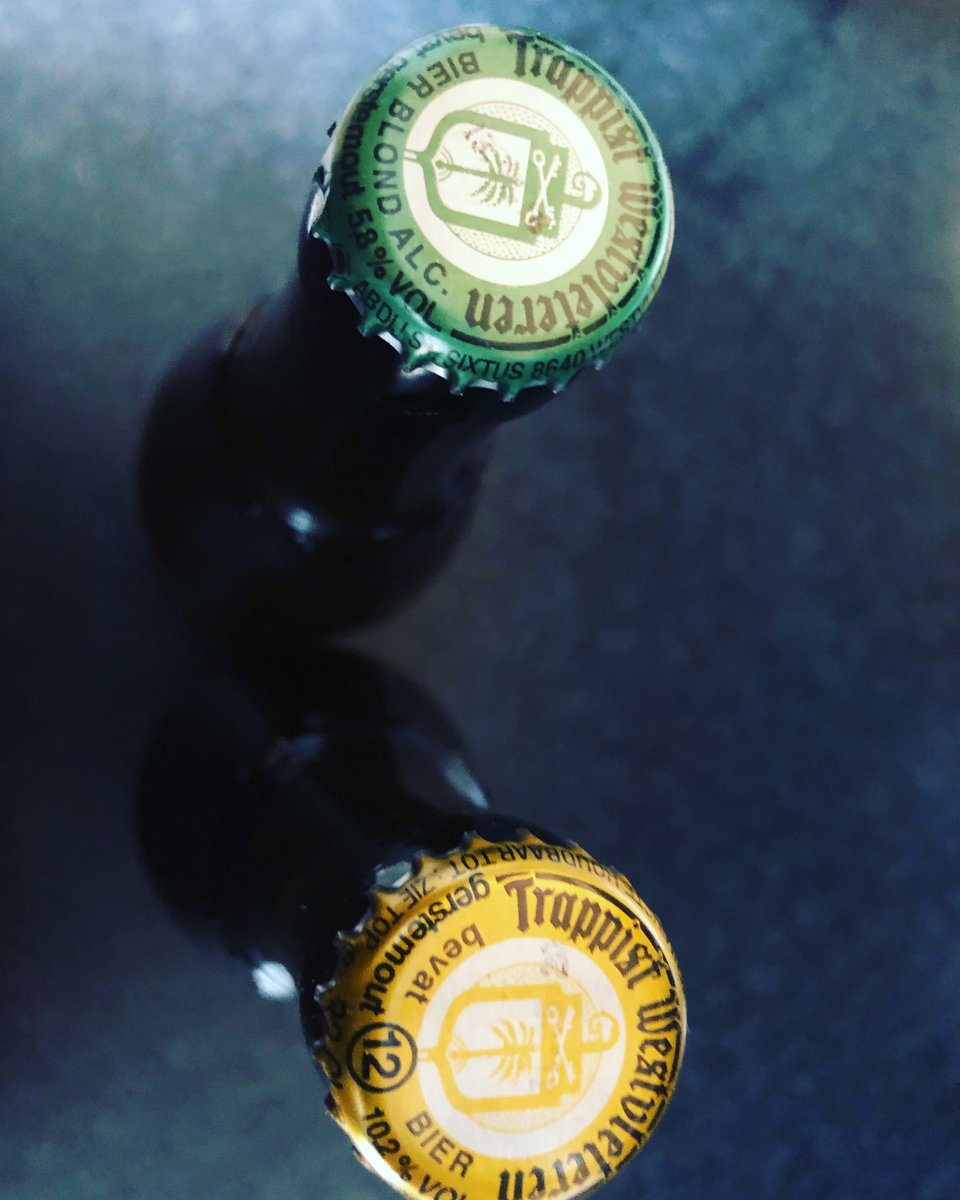 Belgianbeerhuis's tweet photo. Something for the weekend - Westvletern Blond and XII. Best beer in the World??
We will enjoy them and forget about the beast from the east! #westvleteren12 #westvleteren #bestbeerintheworld #belgianbeers #beer #bestbeer #beersofinstagram #bestgeeks https://t.co/86IkBoXlPy