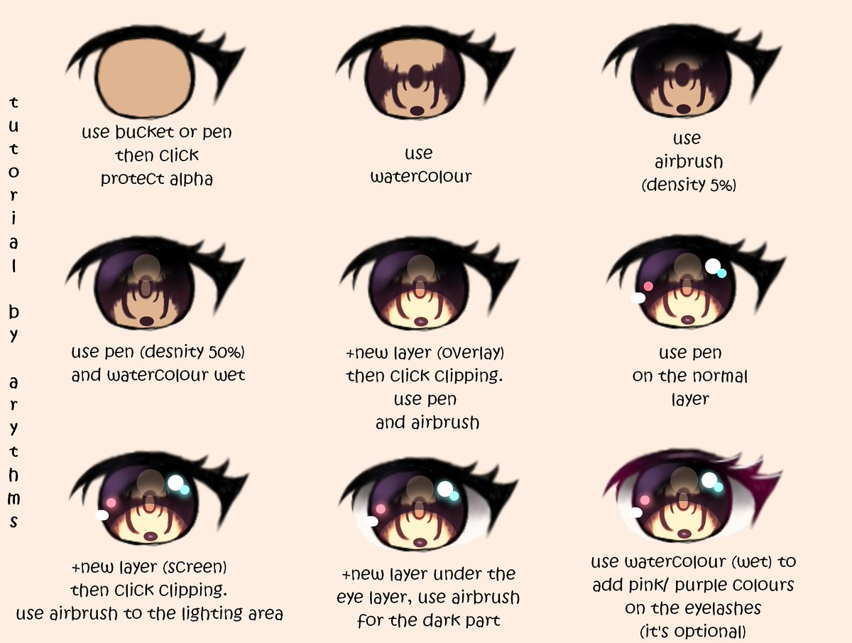 ariysu_'s tweet image. #tutorial #arttutorial #eyestutorial