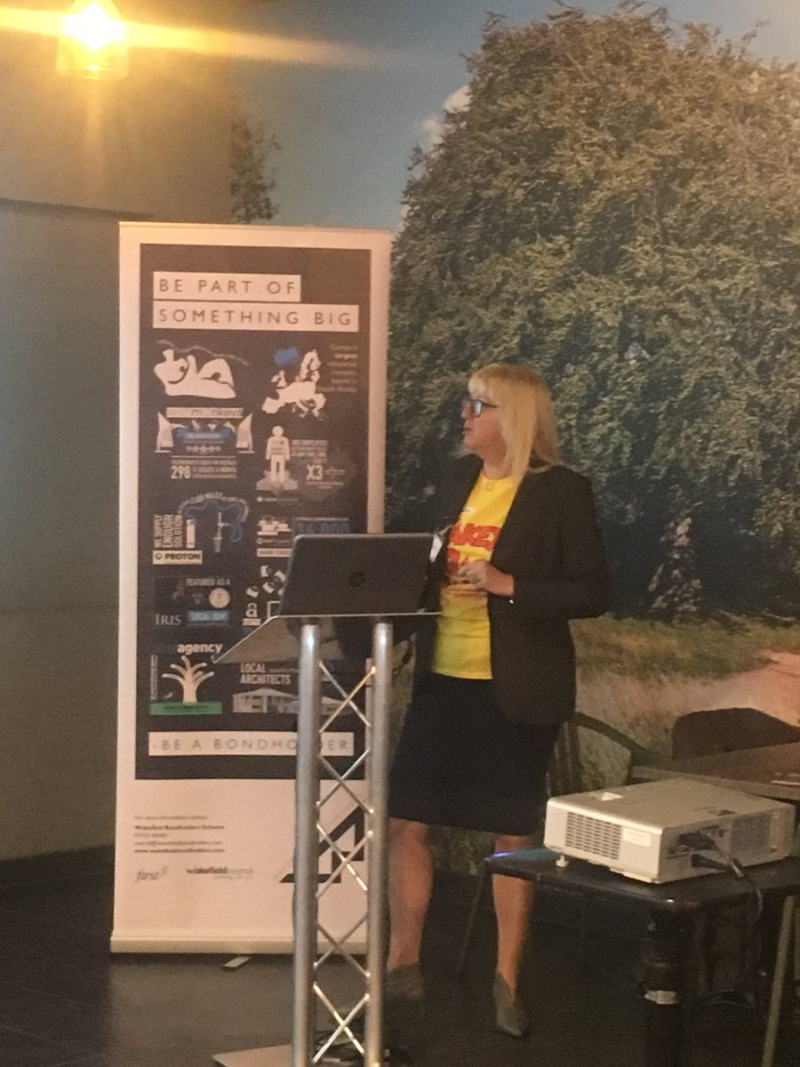 WakefieldBID's tweet photo. We updated #stakeholders at @wakeybondholder  #wakey1stfriday meeting with our #4pointplan of events. After a hugely successful start to the year, with our #MAD Day and much more, our Pride, Passion and Partnership will continue to deliver! https://t.co/m1ZVa0LhV6 @ridingscentre https://t.co/cMxe4Qlf24