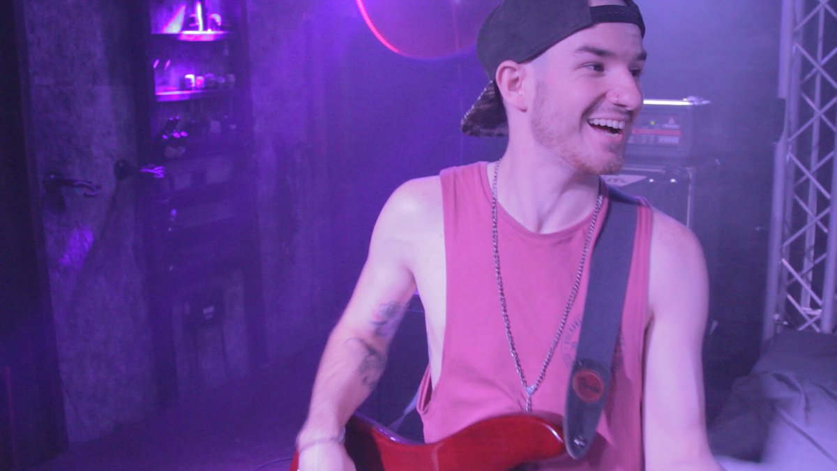 Wish our brother a very big happy birthday!! 😁 thankyou for all your hard work and for just being a great guy! We hope you had a fantastic day!! Have a safe trip! ☺️🙏 #DomVav #ChainedLizard #CL #Bassist #ChainedLizardBirthday