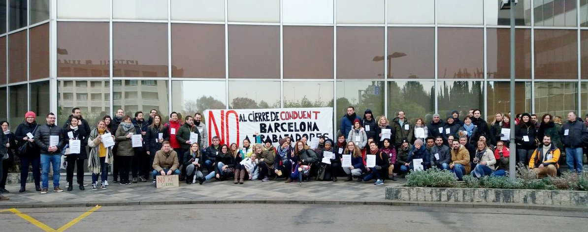 DiariTreball's tweet photo. Vaga total a Conduent de Barberà del Vallès, contra la deslocalització i pel manteniment de 230 llocs de treball @bcncomite @ugtvallesocc #VagaConduent https://t.co/YH1OF05f6y https://t.co/J4G9ktEJgV