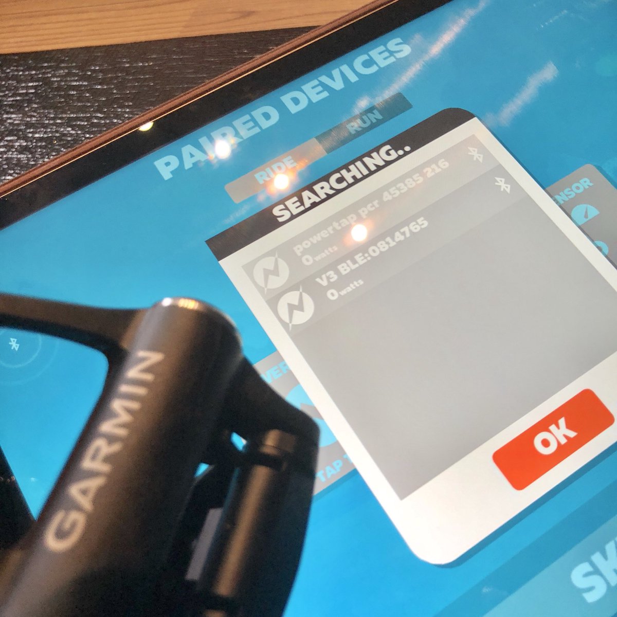TitaniumGeek's tweet photo. Sometimes a picture speaks a thousand words - yes the @GarminFitness #vector3 now supports Bluetooth data broadcast - so your #garminVector3 will work with @GoZwift without the need for an #antbridge - #rideon https://t.co/ShHq7MM3iw
