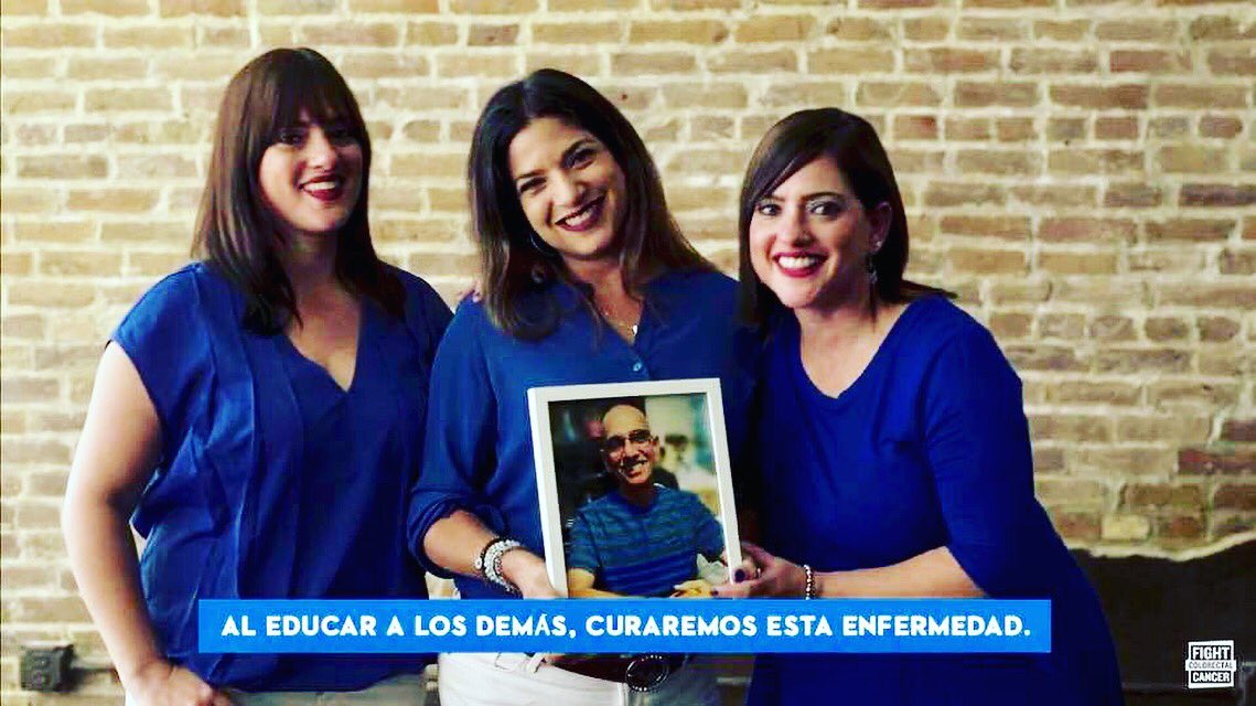 ellsita's tweet photo. Who will you wear blue for? #dressinblue #coloncancerawareness #blue #fightcrc #fightwithcourage #fightcrcambassadors #myfathermovedthroughdoomsoflove #coloncancerpr #family #awarenessmonth #fightwithcourage #paramipapa #thegibsonsisters https://t.co/RnQdg5pAda
