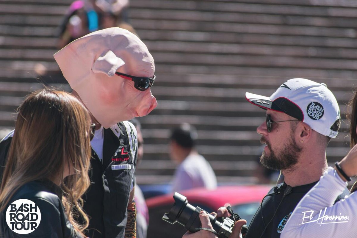 BRT_MX's tweet photo. Interview with the basherpig! #bashroadtour #basherlife https://t.co/2aa0Hx83Bc