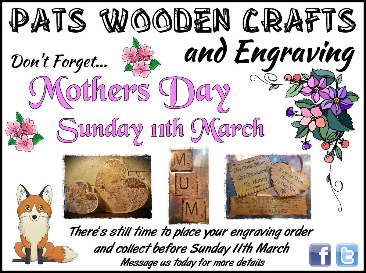 Pats Wooden Crafts & Engraving (EngraveWood4u) Twitter