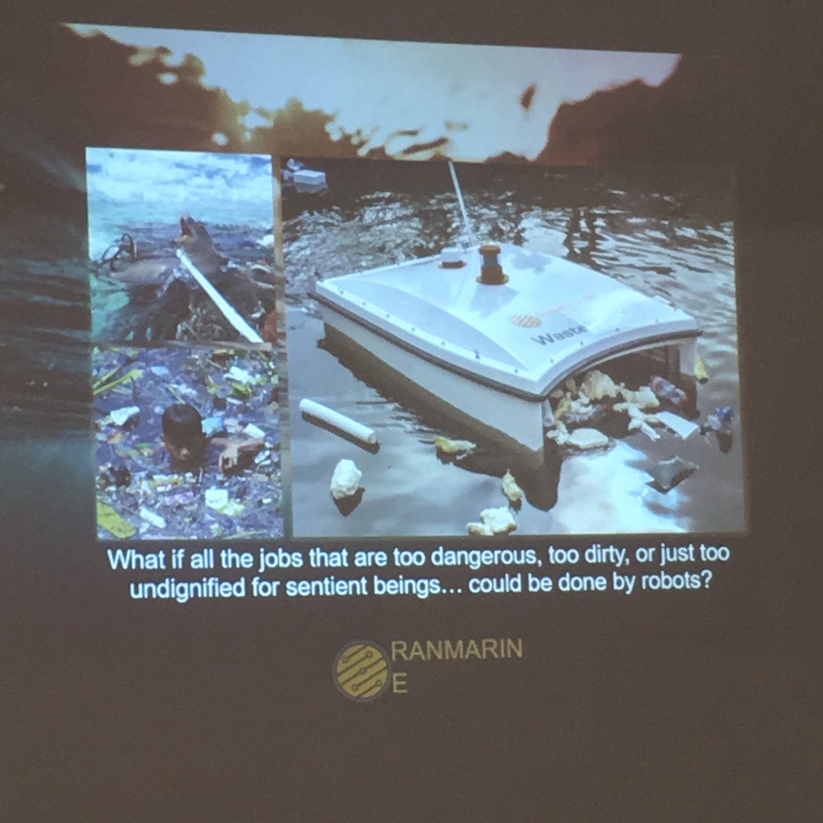 rudidekerpel's tweet photo. "What if all the jobs that are too dangerous, too dirty, or just too undignified for sentient beings ... could be done by robots"

#ranmarine 
#vokabesoek https://t.co/7zUaKFdG4s