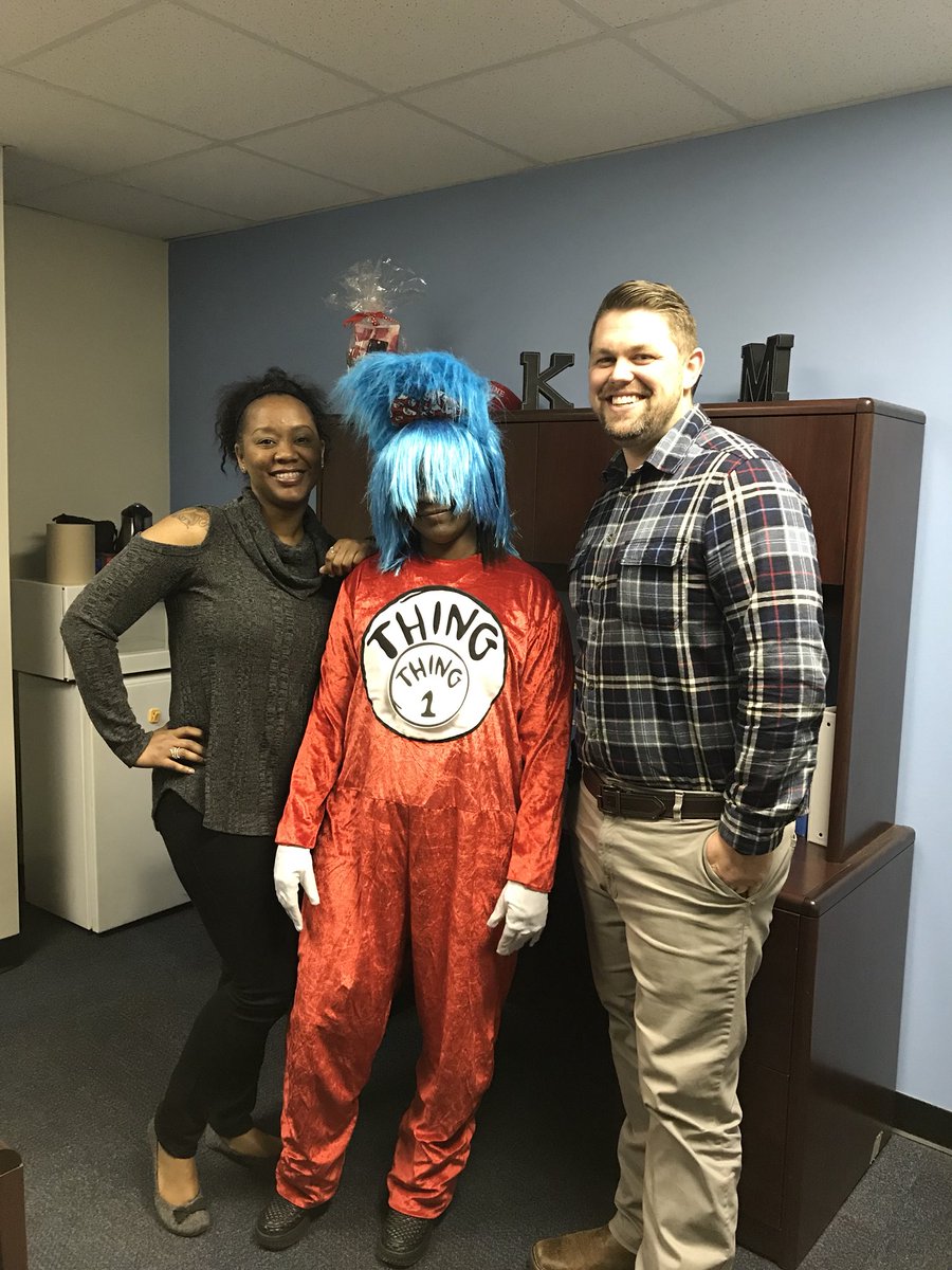JoshuaHalemaint's tweet photo. Happy Dr. Seuss’ Birthday from Facilities! https://t.co/XufvuQ1pPB