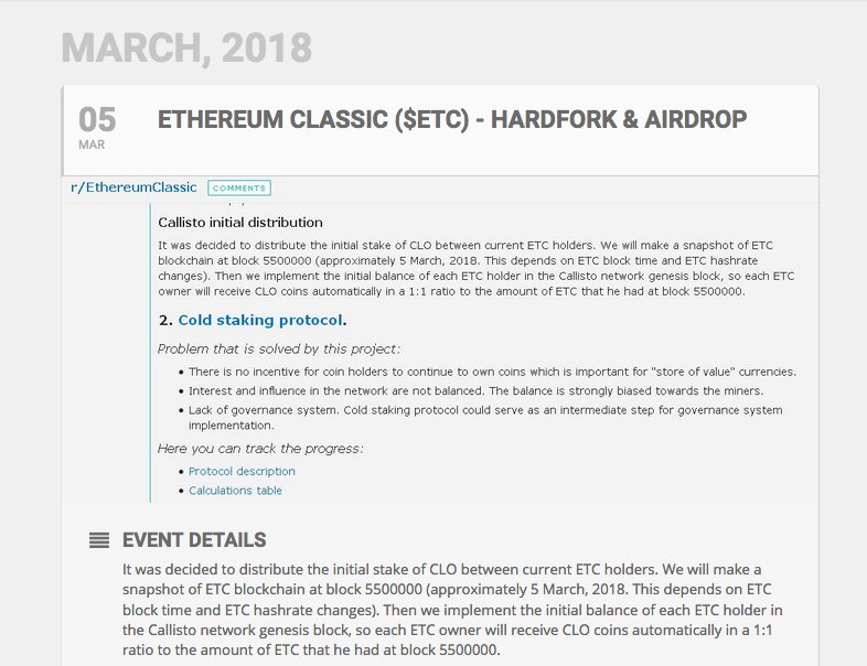 AI_Chili's tweet photo. $ETC #Hardfork & #Airdrop at Monday (5th March) - prepare for profits @eth_classic #callisto #clo #cloairdrop π
$BTC $ETH $LTC #PayWithLitecoin https://t.co/fbW7kmM8SL