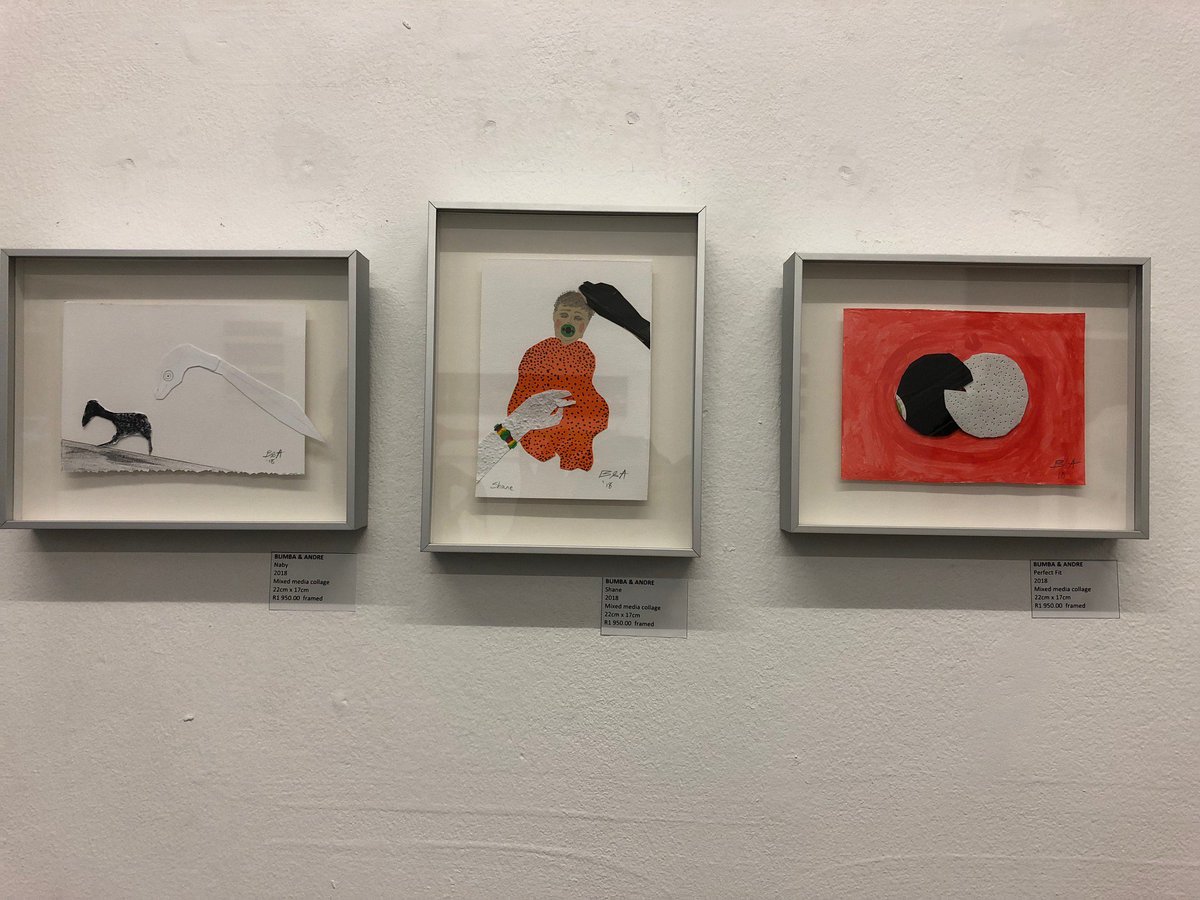 assemblageza's tweet photo. About Last Night!
If you missed the show last night you can still come see it at 68 Juta till the 31st of March.
#Bumba #andre #duo #Art #MakeArtHappen #AssemblageZA #AfricanArtTrust #Artists https://t.co/0zVbYIsHx6