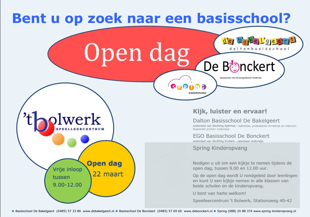 bsdebakelgeert's tweet photo. OPEN DAG BOLWERK! https://t.co/QZc8mrkdAO