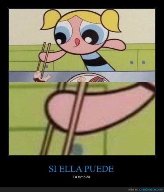 webalia's tweet photo. ¿Y tú dices que no puedes comer con palillos?

https://t.co/wusveyTItJ #humor #FelizFinde https://t.co/UZOdXccKK1