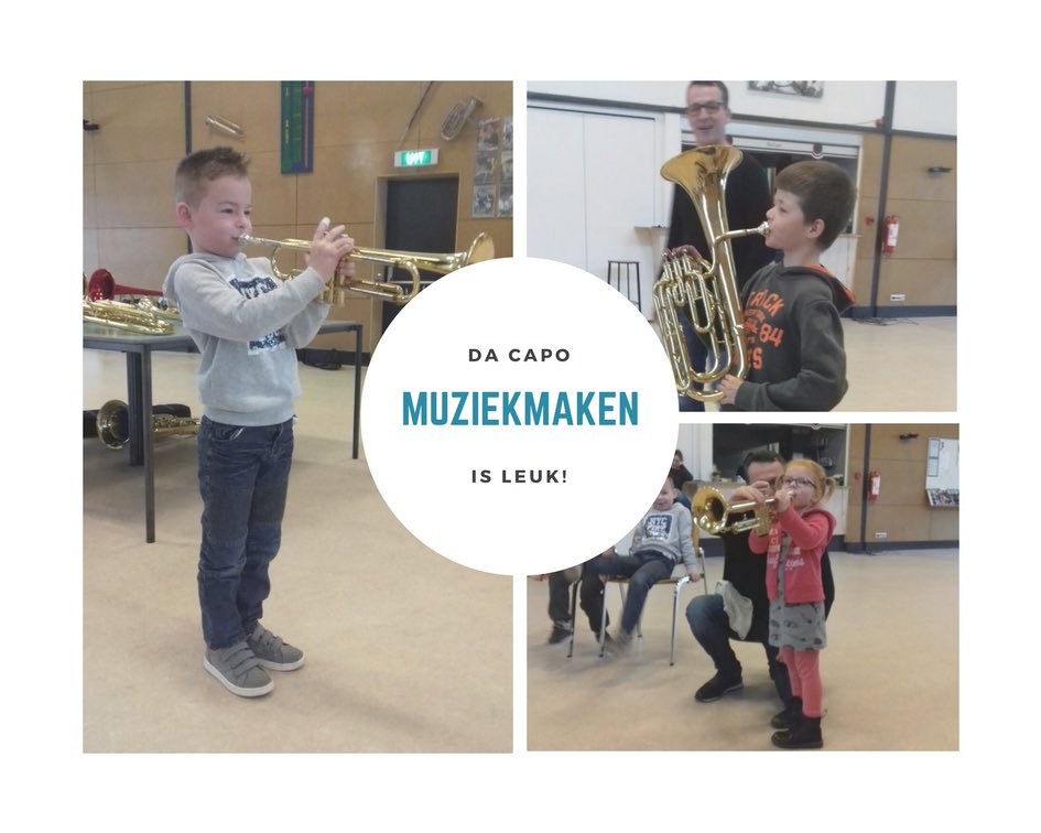 Muziekmaken is leuk! Bso de Theepot uit Lisse en Hillegom kwam langs bij Da Capo en zij kregen van alles te weten over de instrumenten bij Da Capo!