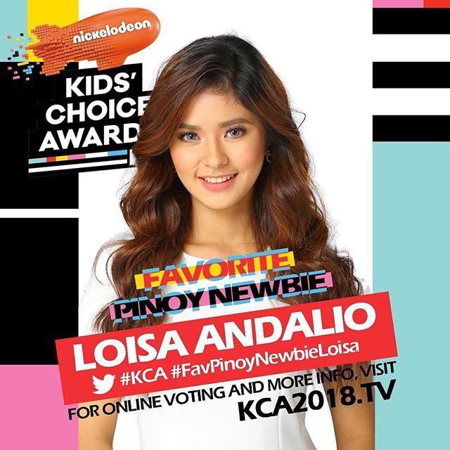 MissMarisRacal's tweet photo. Woooot <3 #KCA #FavPinoyNewbieLoisa https://t.co/oBoXNGhg3N