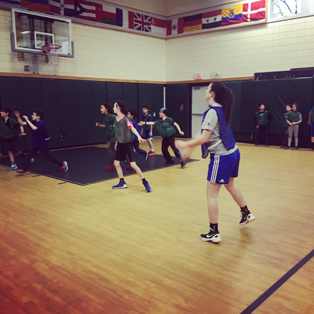 LexMontessori's tweet photo. LMS getting ready for their last #basketball game of the season #GoLMS #IamLMS https://t.co/v1LdEO2pRM