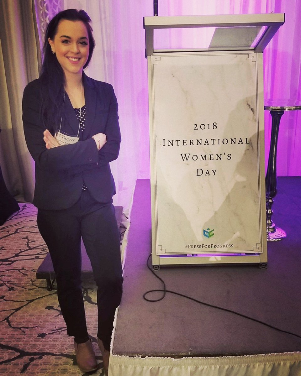 ChantelleBrod's tweet photo. It takes all of us. Proud to stand along strong vibrant women across Waterloo Region  #InternationalWomensDay #PressforProgress #Waterloo https://t.co/vVMbf4hstJ