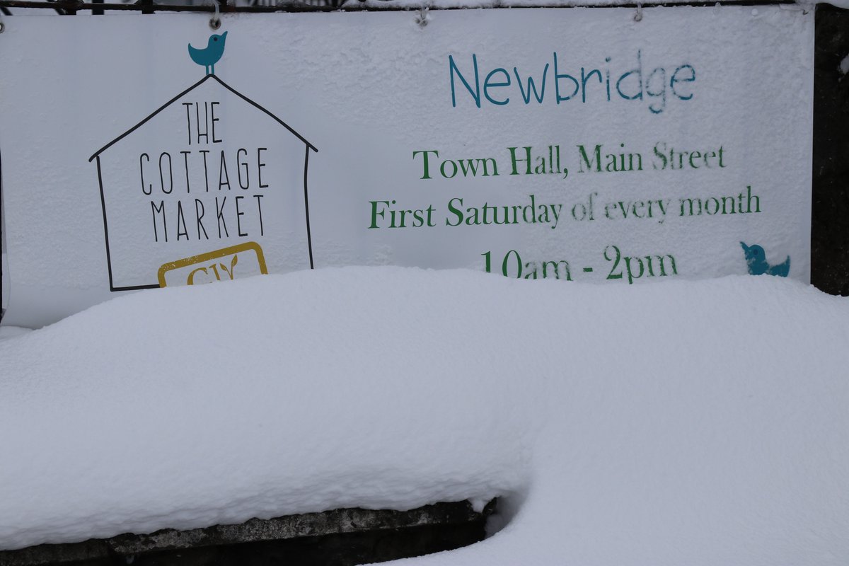TTNewbridge's tweet image. #SnowProblem said the folks
@CottageMarketNB coz it's been Rescheduled 2 take place  in #Newbridge #TownHall on Saturday 10h March from 10 - 2.

Arts &amp;amp; Crafts, #Organic fare #Vegetables #Cosmetics. #Local #Jams #Buns #cakes #Bread ... and lots more. 

RT Please &amp;amp; Spread the word