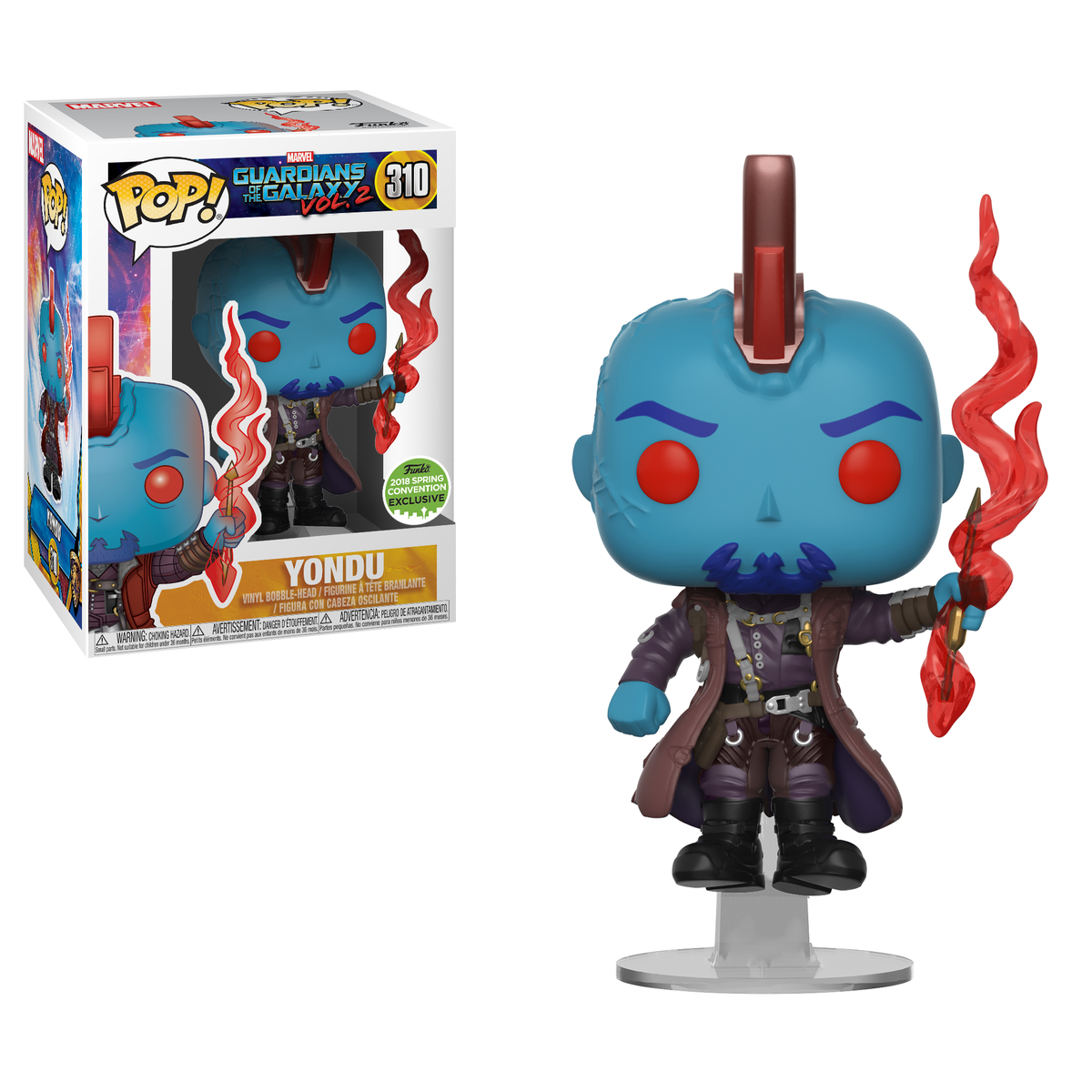 Funko's tweet photo. The @Target #ECCC shared exclusive Guardians of the Galaxy Vol. 2 Yondu Pop! will be available on https://t.co/zZCu4Pp0jf today! https://t.co/Xz16ZRqZXJ https://t.co/vn00aa2nRW