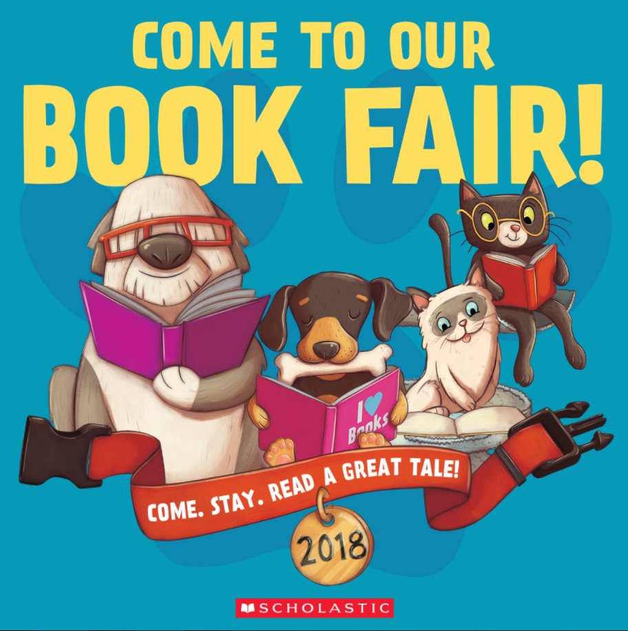 Last day for the Wilson's Creek Book Fair! 8am to 12pm!