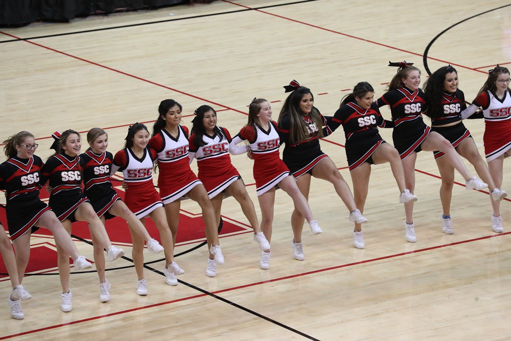 SSCcardinalNews's tweet photo. SSC Dance representing the Cardinals at the 2018 State Tournament in Lincoln. Very proud of this very talented team. #SSCdance #CardPride https://t.co/FuDbt1vehy