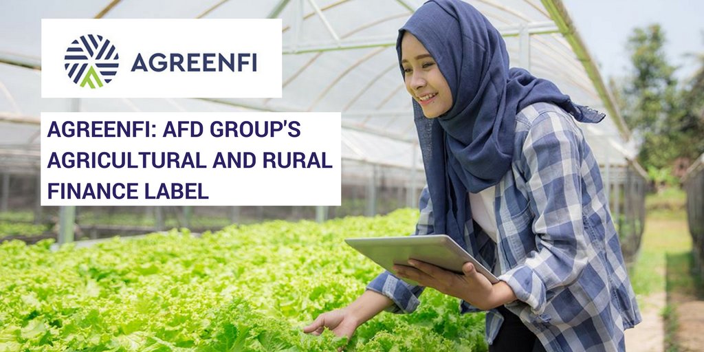 AFD_en's tweet photo. We have launched our new label #Agreenfi to provide stakeholders in #rural areas in developing and emerging countries with access to sustainable financial services, as well as customized technical assistance! To find out more, visit ▶https://t.co/7MLMIG5ZVR https://t.co/IPW0j6Asuo