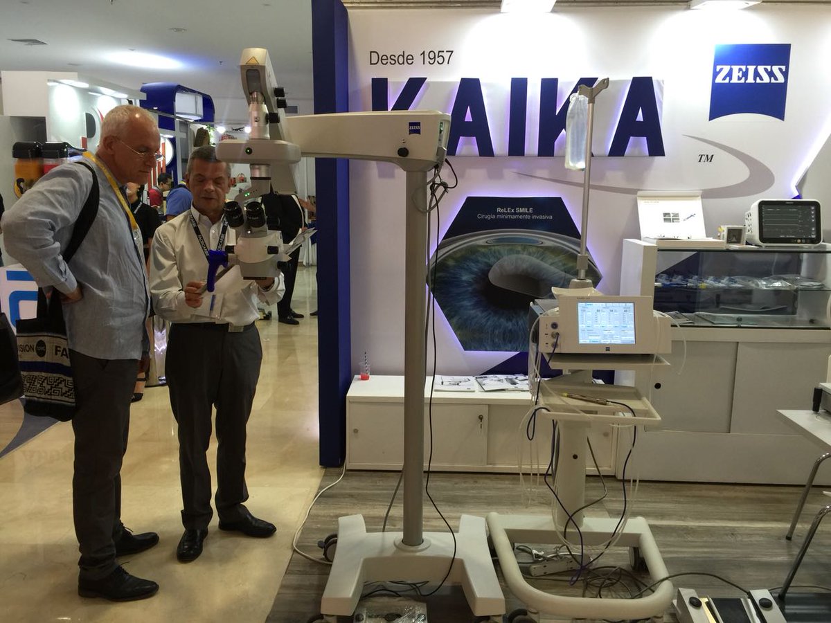 kaikamed's tweet photo. #BuenViernes desde el stand de Kaika S.A.S #COL en el #Facocaribe2018 #IOLMaster700 #EssentialLine #Lentes #CTLucia y más de ZEISS Group. Los esperamos! https://t.co/bCeAkwANDt