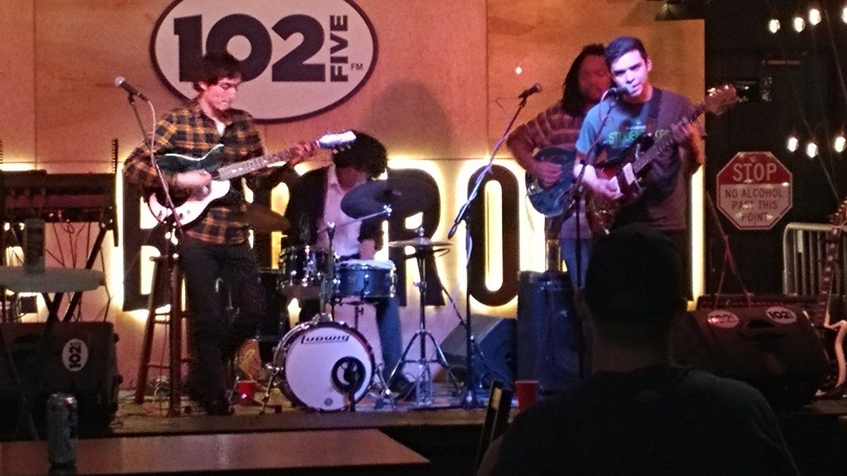 AmyStrawser's tweet photo. #CounterReform rocked @BigRoomBar last night @RachaelCD1025 @IHateTomButler @BriAltStation #AlternativeRock #thatsmyson https://t.co/HTss2rnH8p